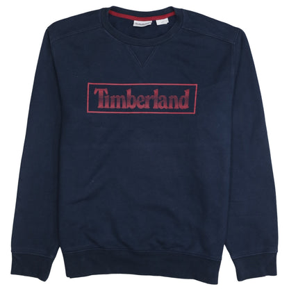 Mens UK Size L Timberland Blue Pullover Sweatshirt