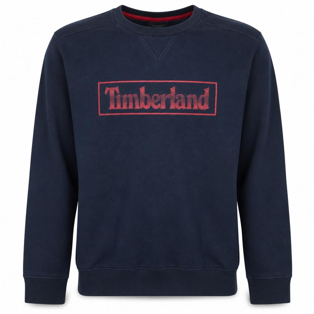 Mens UK Size L Timberland Blue Pullover Sweatshirt
