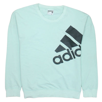 Womens UK Size S adidas Green Jersey T-Shirt