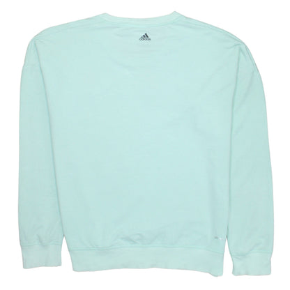 Womens UK Size S adidas Green Jersey T-Shirt