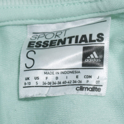 Womens UK Size S adidas Green Jersey T-Shirt