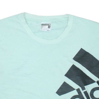 Womens UK Size S adidas Green Jersey T-Shirt