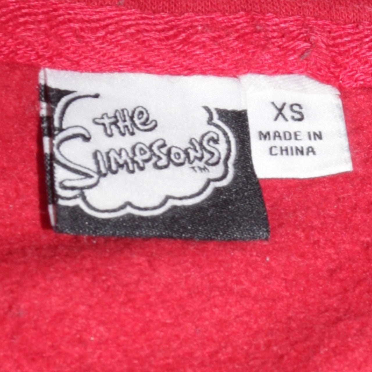 Mens UK Size XS Primark Red Pullover Hoodie