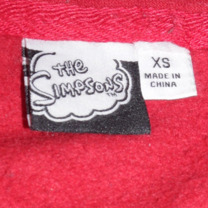 Mens UK Size XS Primark Red Pullover Hoodie