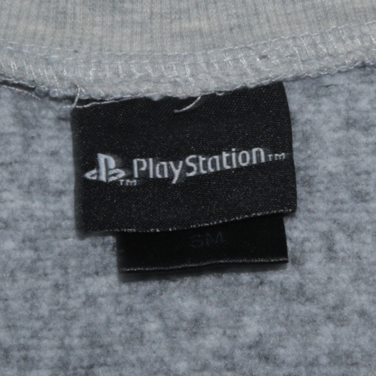 Mens UK Size S PlayStation Grey Pullover Sweatshirt