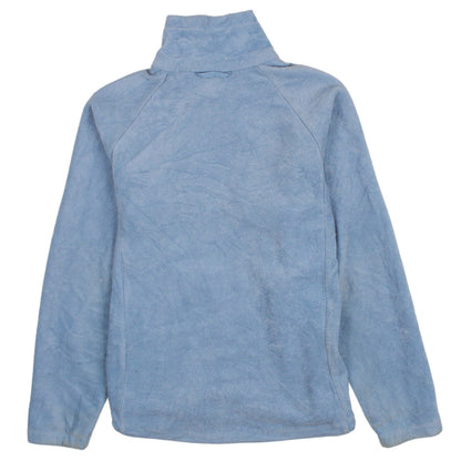 Columbia Womens Blue Fleece Full Zip Jacket Size S Outdoor