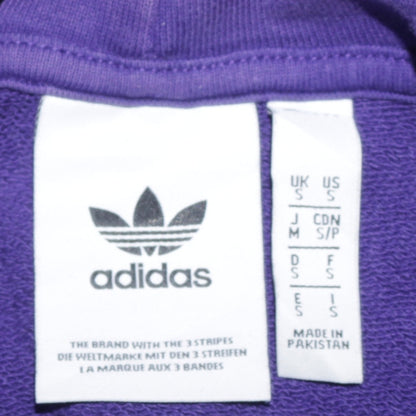 Mens UK Size S adidas Purple Pullover Hoodie