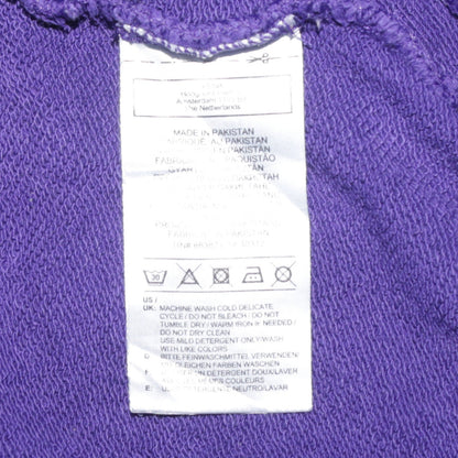 Mens UK Size S adidas Purple Pullover Hoodie