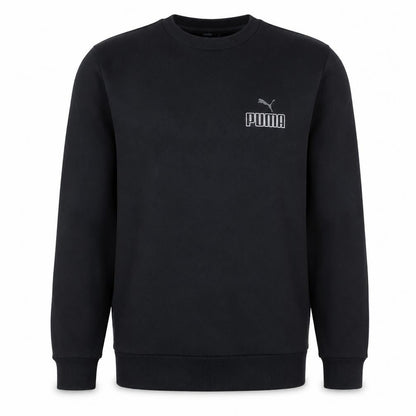 Mens UK Size M PUMA Black Pullover Sweatshirt