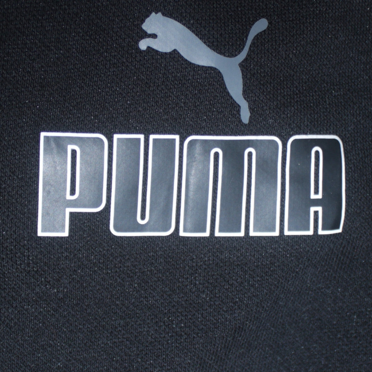Mens UK Size M PUMA Black Pullover Sweatshirt