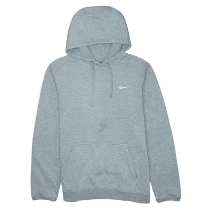 Mens UK Size M Nike Grey Pullover Hoodie