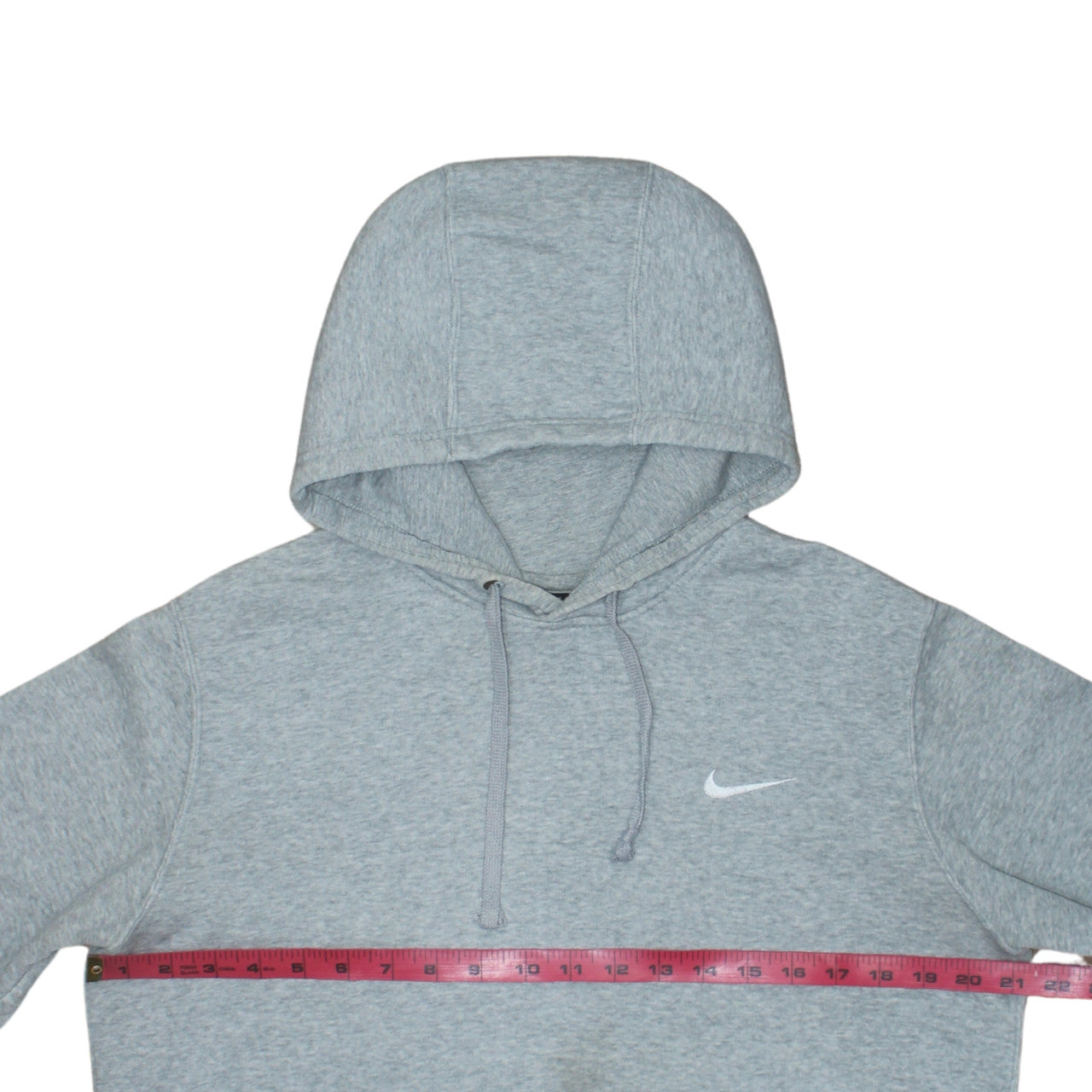 Mens UK Size M Nike Grey Pullover Hoodie