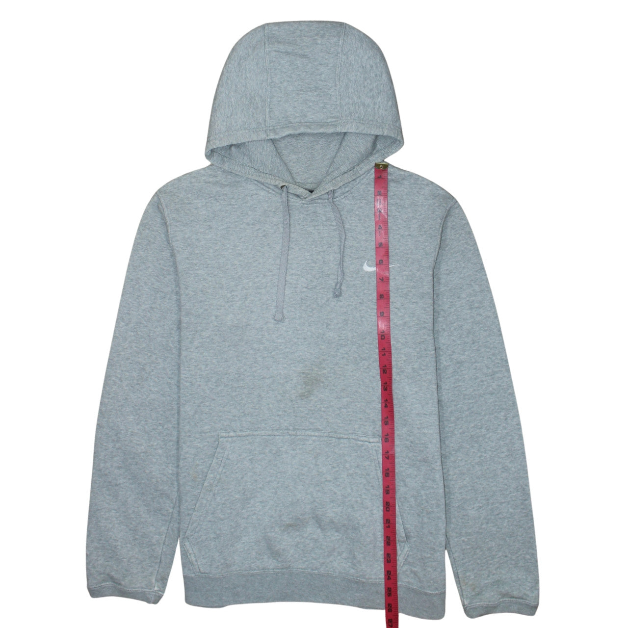 Mens UK Size M Nike Grey Pullover Hoodie