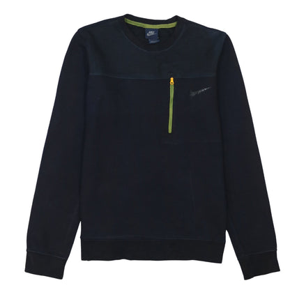 Mens UK Size S Nike Black Pullover Sweatshirt