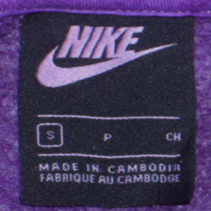 Womens UK Size S Nike Purple Pullover Hoodie