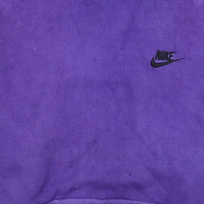 Womens UK Size S Nike Purple Pullover Hoodie