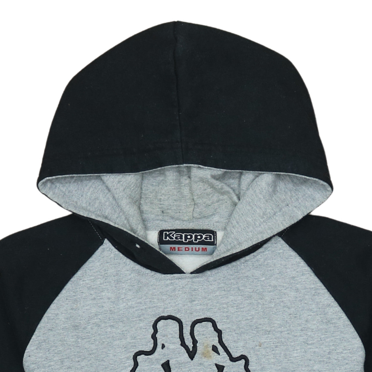 Mens UK Size M Kappa Grey Pullover Hoodie