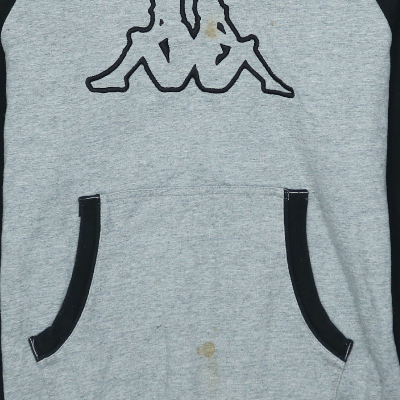 Mens UK Size M Kappa Grey Pullover Hoodie