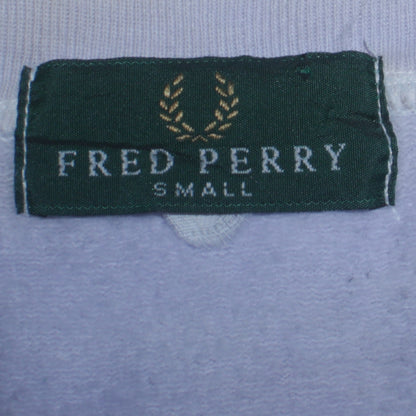 Mens UK Size S Fred Perry White Pullover Sweatshirt
