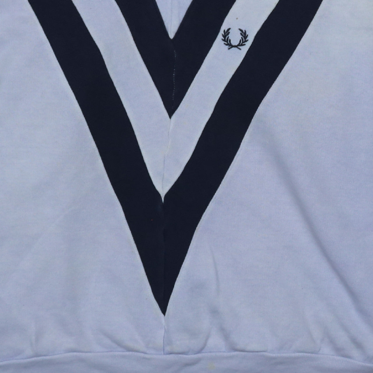 Mens UK Size S Fred Perry White Pullover Sweatshirt