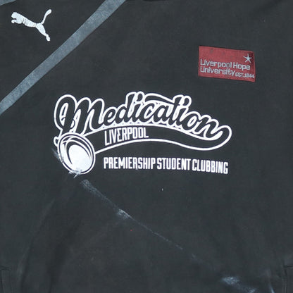 Mens UK Size XL PUMA Black Pullover Hoodie