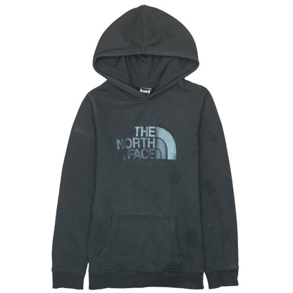 The North Face Boys Black XL Pullover Hoodie Fleece Logo Sweatshirt