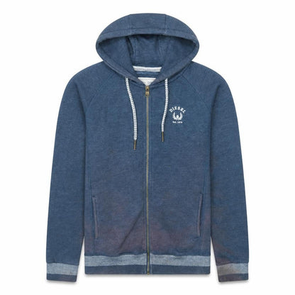 Mens UK Size S Diesel Blue Full Zip Hoodie