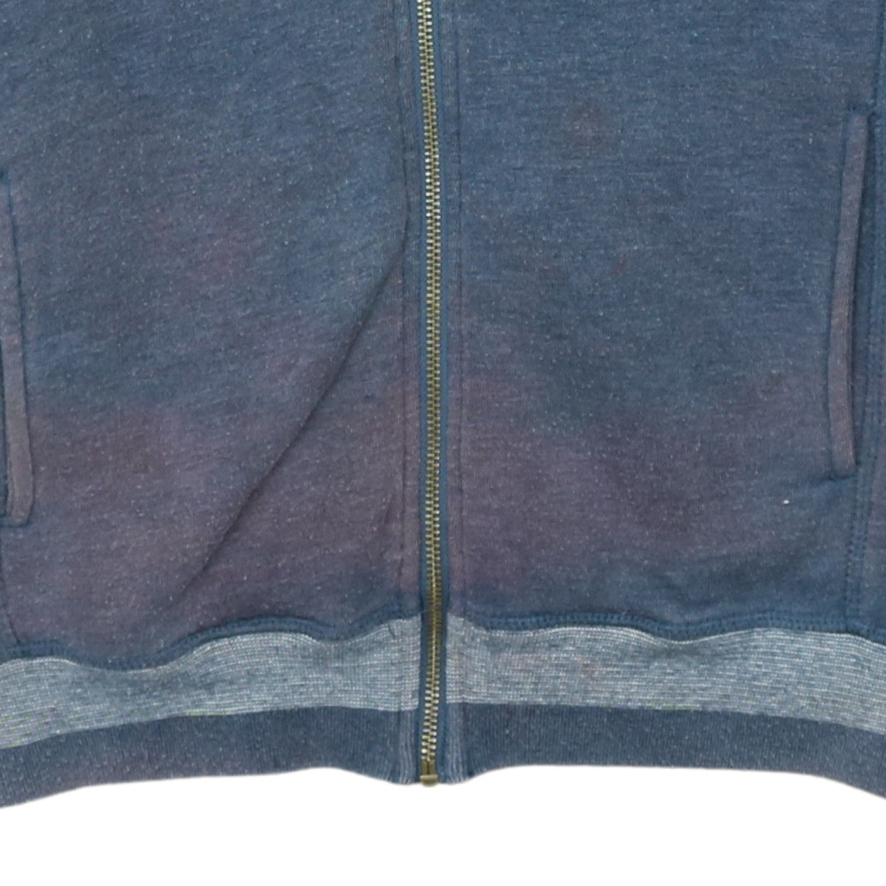 Mens UK Size S Diesel Blue Full Zip Hoodie