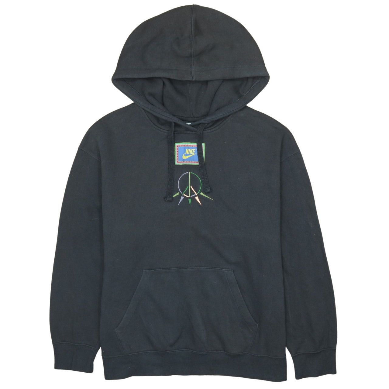 Mens UK Size S Nike Black Pullover Hoodie