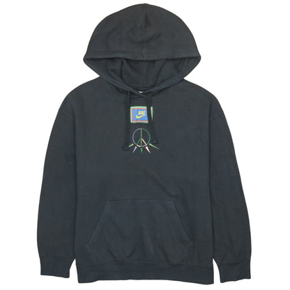 Mens UK Size S Nike Black Pullover Hoodie