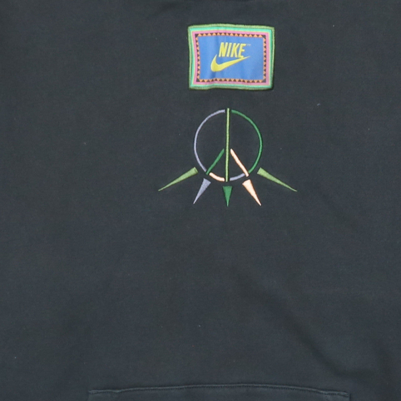 Mens UK Size S Nike Black Pullover Hoodie
