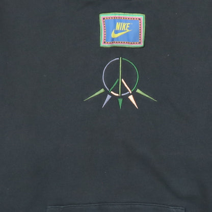 Mens UK Size S Nike Black Pullover Hoodie
