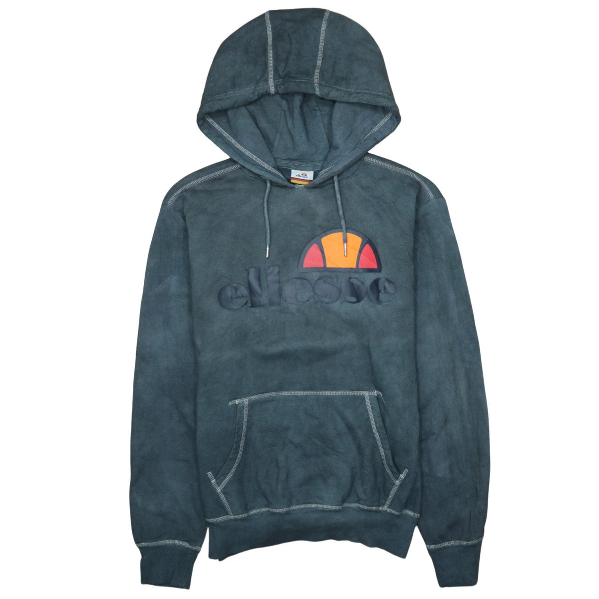 Womens UK Size 12 ellesse Blue Pullover Hoodie
