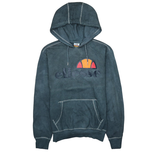 Womens UK Size 12 ellesse Blue Pullover Hoodie