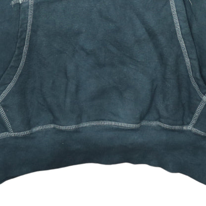 Womens UK Size 12 ellesse Blue Pullover Hoodie