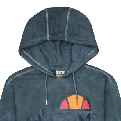 Womens UK Size 12 ellesse Blue Pullover Hoodie