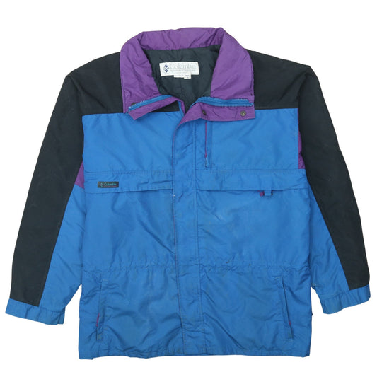 Mens UK Size XL Columbia Blue Hiking Walking Outdoor Jacket