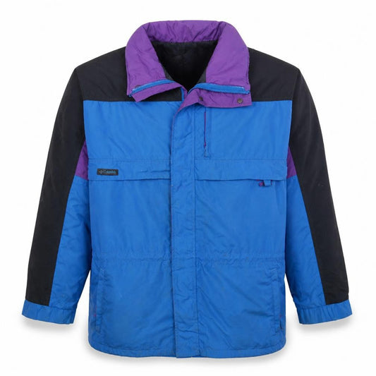 Mens UK Size XL Columbia Blue Hiking Walking Outdoor Jacket