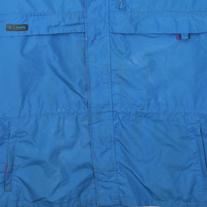 Mens UK Size XL Columbia Blue Hiking Walking Outdoor Jacket