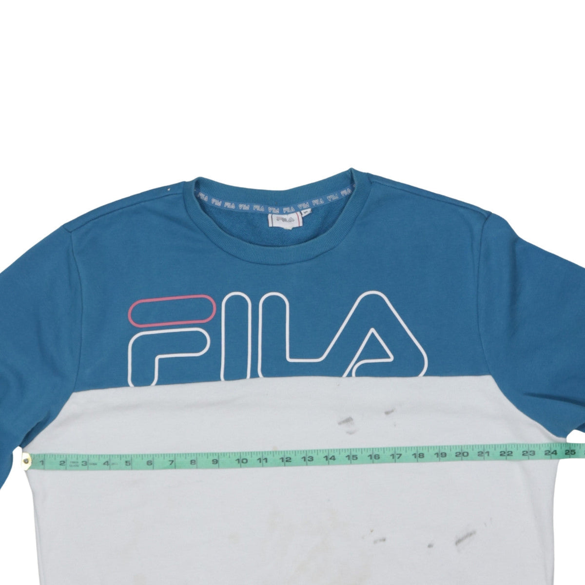 Mens UK Size XL FILA Blue Pullover Sweatshirt