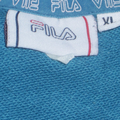 Mens UK Size XL FILA Blue Pullover Sweatshirt