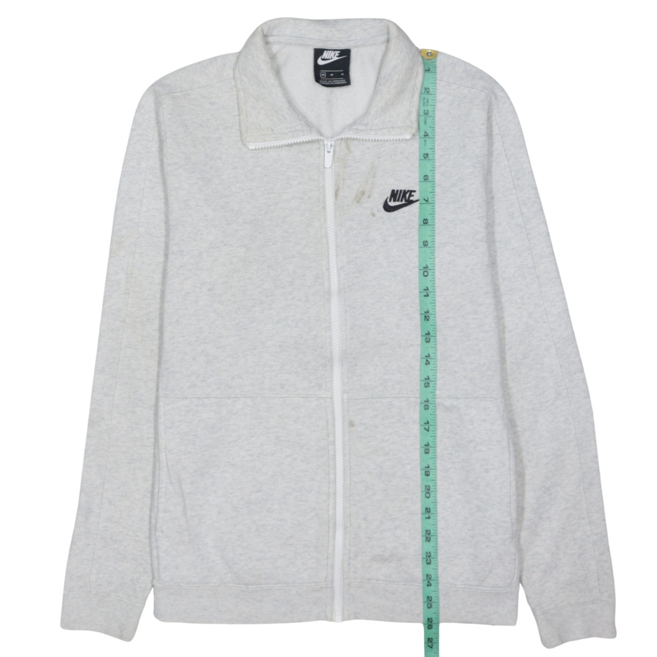 Mens UK Size M Nike Grey Gym & Training Running & Jogging Casual Jacket