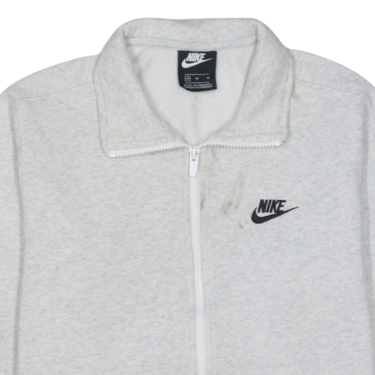 Mens UK Size M Nike Grey Gym & Training Running & Jogging Casual Jacket