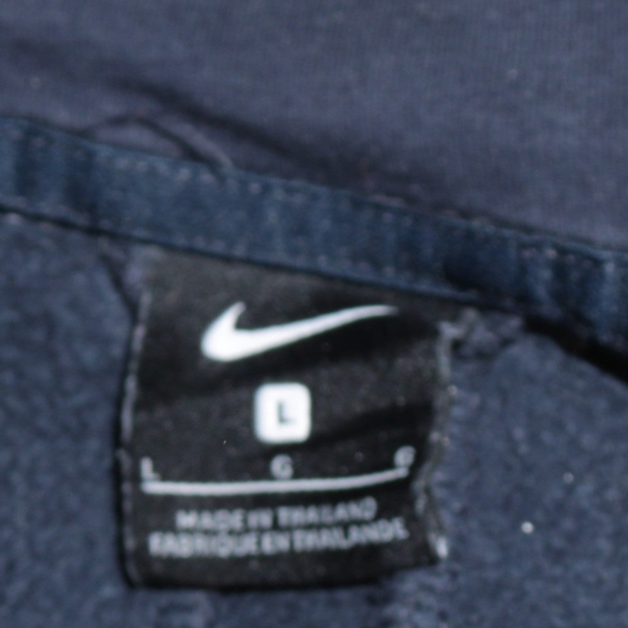 Mens UK Size L Nike Black Pullover Hoodie