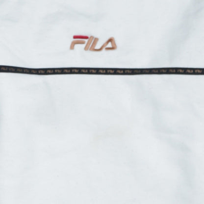 Mens UK Size XS FILA White Pullover Sweatshirt