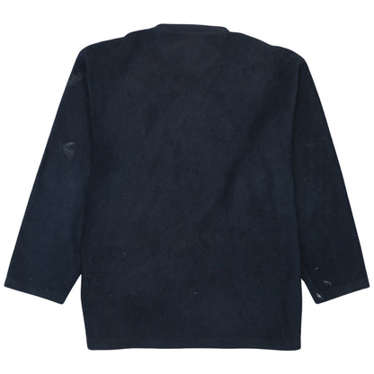 Mens UK Size L Reebok Blue Pullover Sweatshirt