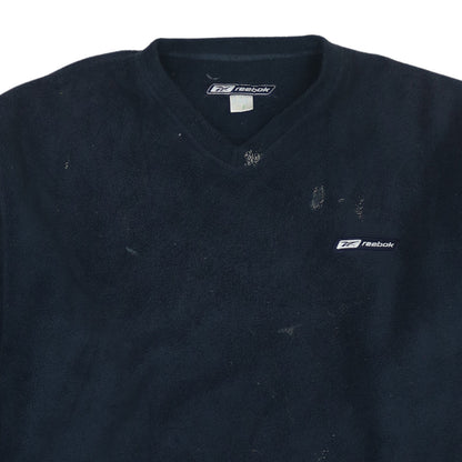 Mens UK Size L Reebok Blue Pullover Sweatshirt