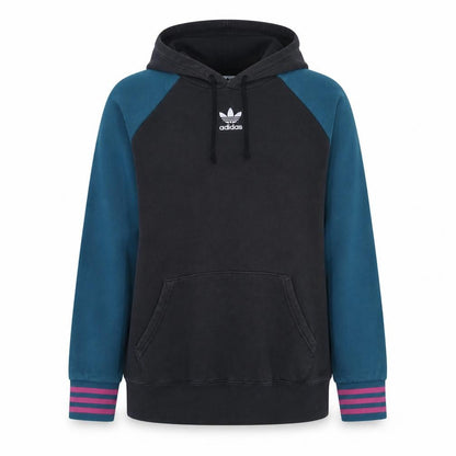 Womens UK Size 10 adidas Black Pullover Hoodie