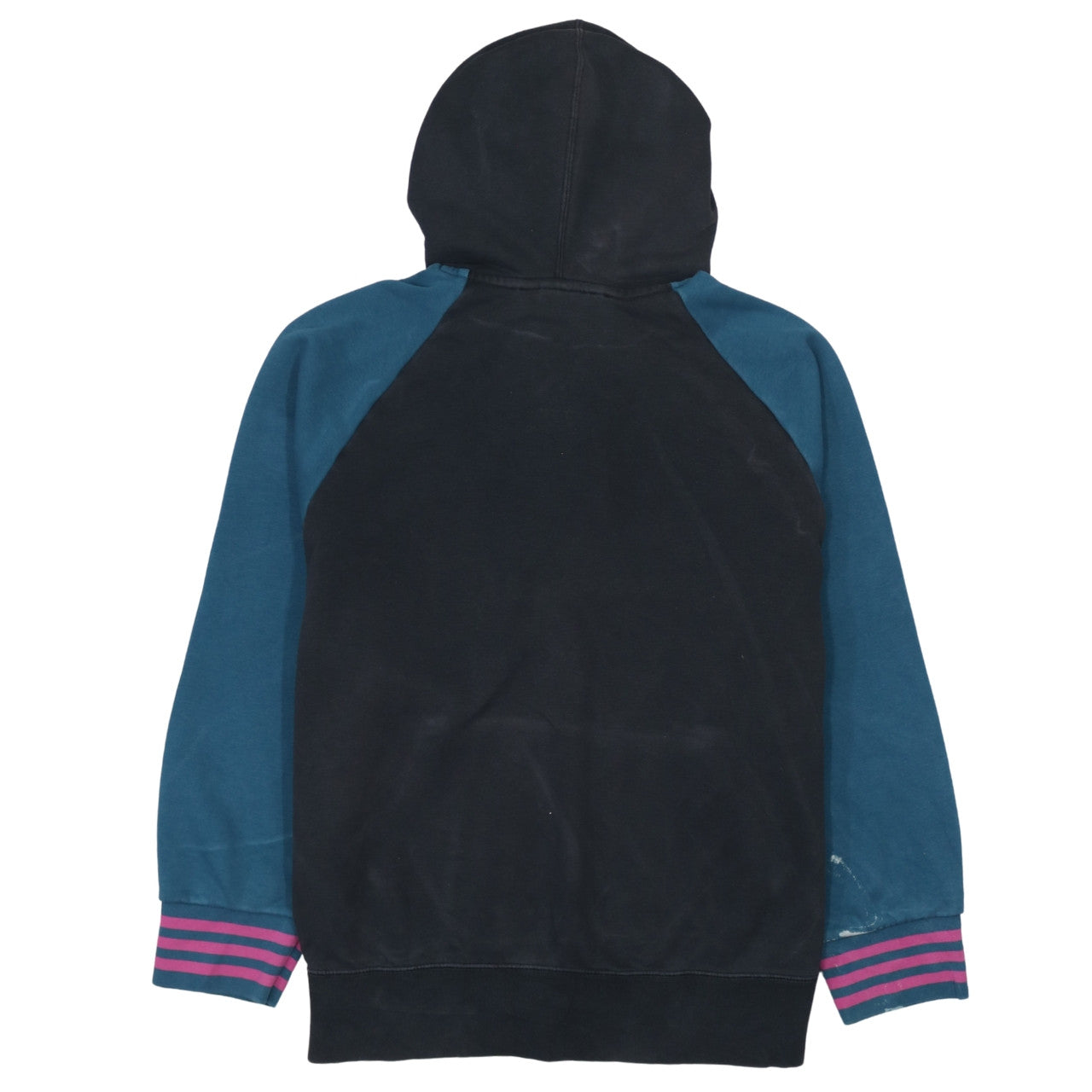 Womens UK Size 10 adidas Black Pullover Hoodie