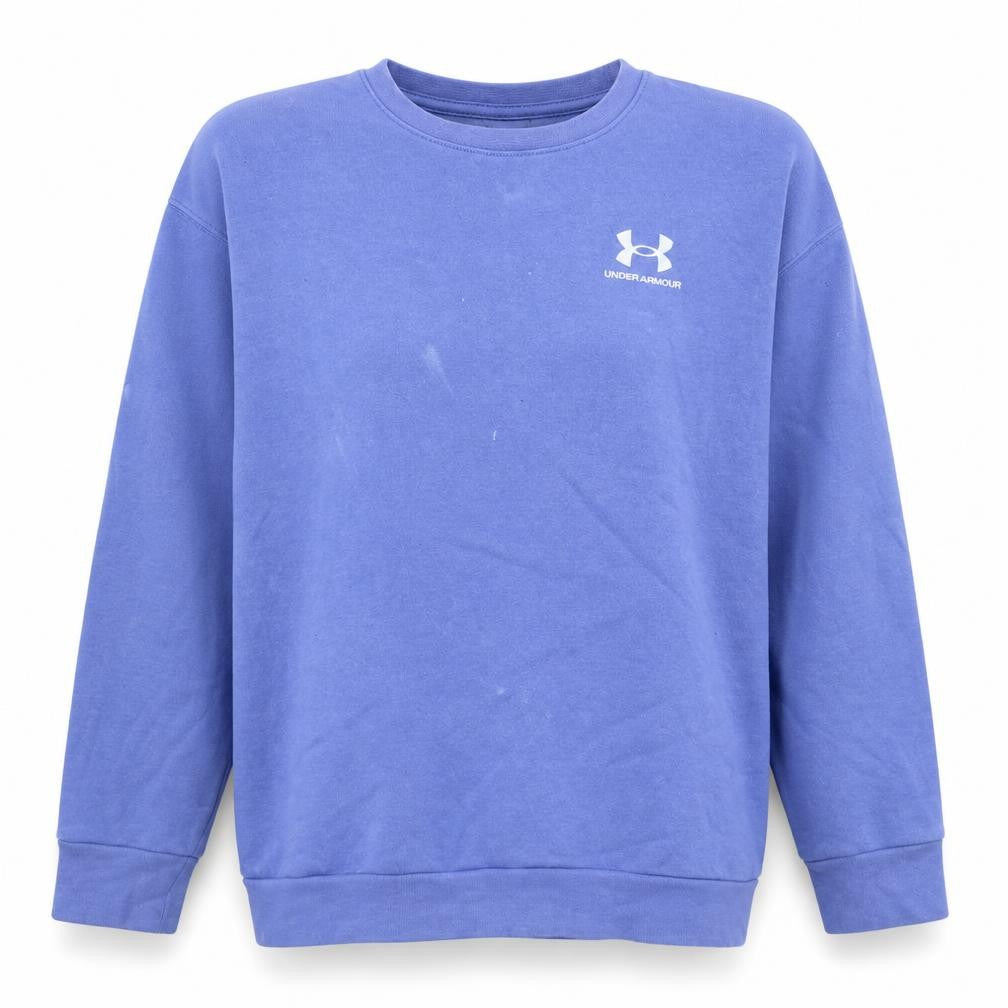 Womens UK Size M Under armour Blue Pullover Sweatshirt